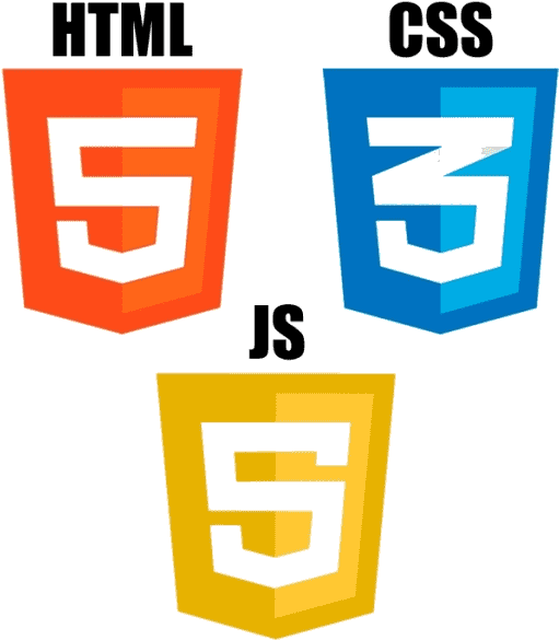 html javascript and css logo